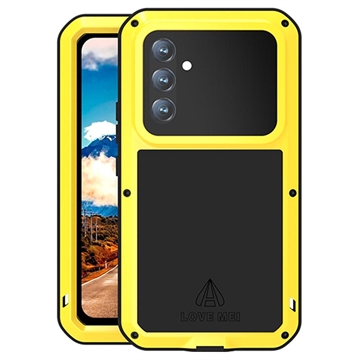 Capa Híbrida Love Mei Powerful para Samsung Galaxy A54 5G - Amarelo