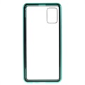 Capa Magnética de Vidro Temperado para Samsung Galaxy A51 - Verde