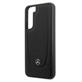 Capa de Pele Mercedes-Benz Urban Line para Samsung Galaxy S22+ 5G - Preto