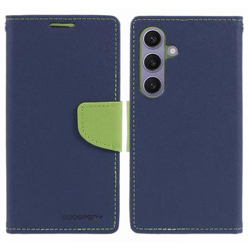 Capa Tipo Carteira Mercury Goospery Fancy Diary para Samsung Galaxy S24 - Azul