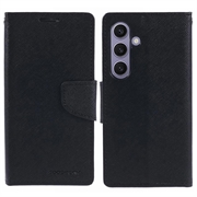 Capa Tipo Carteira Mercury Goospery Fancy Diary para Samsung Galaxy S24+ - Preto