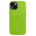 Capa de TPU Mercury Goospery Glitter para iPhone 15 - Verde