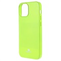 Capa de TPU Mercury Goospery para iPhone 13 Mini - Verde Claro