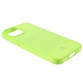 Capa de TPU Mercury Goospery para iPhone 13 Mini - Verde Claro