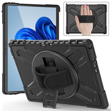 Capa com Alça Heavy Duty 360 para Microsoft Surface Pro 8 - Preto