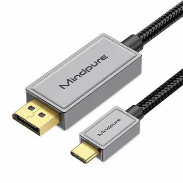 Cabo MindPure USB-C para DisplayPort DP 1.4 8K/60Hz