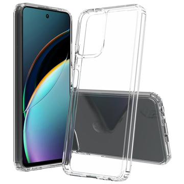 Capa Híbrida Resistente a Riscos para Motorola Moto G (2024) - Transparente