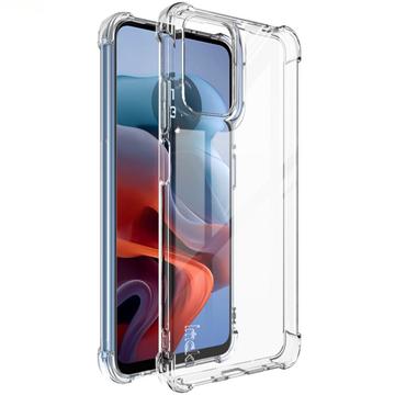 Capa de TPU Imak Drop-Proof para Motorola Moto G04/G24 - Transparente