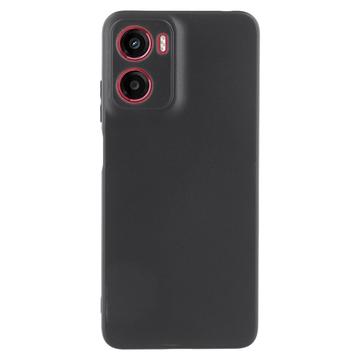 Capa TPU anti-derrapante para Motorola Moto G05/E15 - Preto