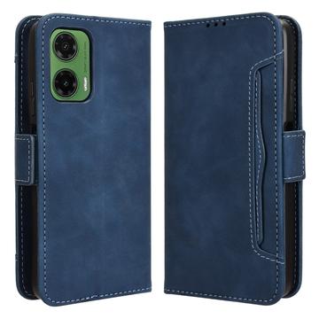 Capa para carteira para Motorola Moto G35 - Azul