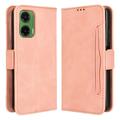 Capa para carteira para Motorola Moto G35 - Rosa