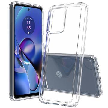 Capa Híbrida Resistente a Riscos para Motorola Moto G54 - Transparente