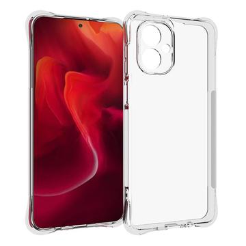 Capa de TPU Resistente a Choques para Motorola Moto G55 - Transparente