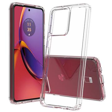 Capa Híbrida Resistente a Riscos para Motorola Moto G84 - Transparente