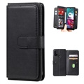 Bolsa Tipo Carteira Multi-Card Slot para Motorola Moto G10/Moto G30 - Preto