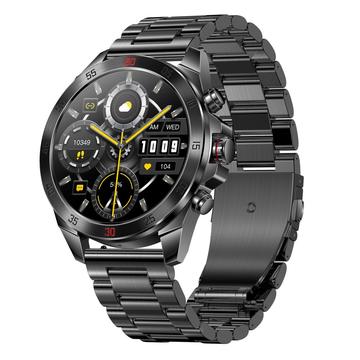 NX1 Pro Luxury Metal Business Smart Watch Monitorização da saúde Chamada Bluetooth Relógio desportivo à prova de água