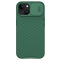 Capa Híbrida Nillkin CamShield Pro para iPhone 15 Plus - Verde