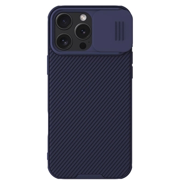 Capa Híbrida Nillkin CamShield Pro para iPhone 16 Pro - Roxo Escuro