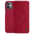 Capa Dobrável Nillkin Qin para iPhone 12 Mini - Vermelho