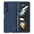 Capa Nillkin Super Frosted Shield Fold para Samsung Galaxy Z Fold5 - Azul