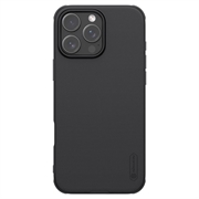 Capa Híbrida Nillkin Super Frosted Shield Pro para iPhone 16 Pro - Preto