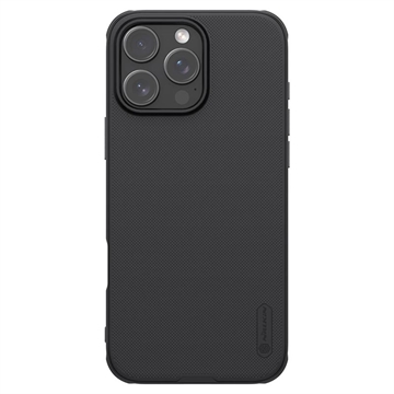 Capa Híbrida Nillkin Super Frosted Shield Pro para iPhone 16 Pro - Preto