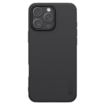 Capa Híbrida Nillkin Super Frosted Shield Pro para iPhone 16 Pro Max - Preto