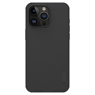 Capa Híbrida Nillkin Super Frosted Shield Pro para iPhone 15 Pro Max - Preto