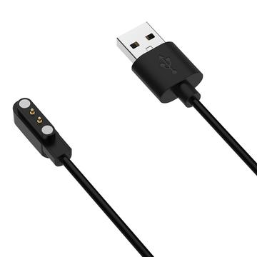 Cabo de Carregamento USB para Nothing CMF Watch Pro/Pro 2 - 1.2m - Preto