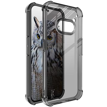 Capa de TPU Imak Drop-Proof para Nothing Phone (2a)/(2a) Plus - Preto Transparente