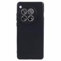 Capa de TPU Mate Anti-Dedadas OnePlus 12 - Preto