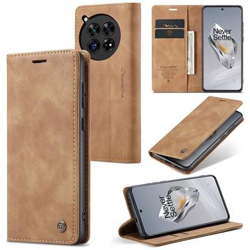 Bolsa Tipo Carteira Caseme 013 Series para OnePlus 12 - Castanho