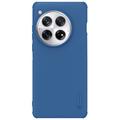 Capa Híbrida Nillkin Super Frosted Shield Pro para OnePlus 12 - Azul