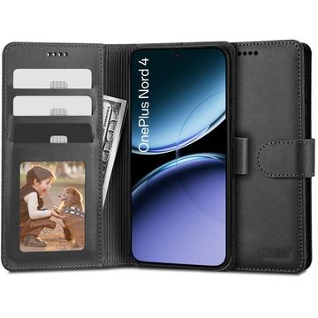 Capa para carteira Tech-Protect com íman e suporte para OnePlus Nord 4 - Preto