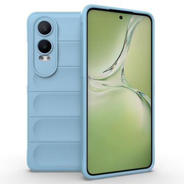 Capa de TPU Rugged para OnePlus Nord CE4 Lite/Oppo K12x - Azul Bebé