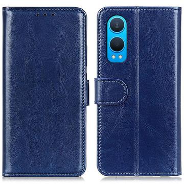 Bolsa Tipo Carteira para OnePlus Nord CE4 Lite/Oppo K12x - Azul