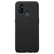 Capa de TPU Mate Anti Dedadas para OnePlus Nord N100 - Preto