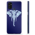 Capa de TPU - OnePlus Nord N100 - Elefante