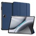 Bolsa tipo Folio Smart Tri-fold Dux Ducis Domo para OnePlus Pad 2/Pad Pro - Azul