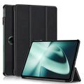 Bolsa Fólio Inteligente Tri-Fold para OnePlus Pad/Oppo Pad 2 - Preto