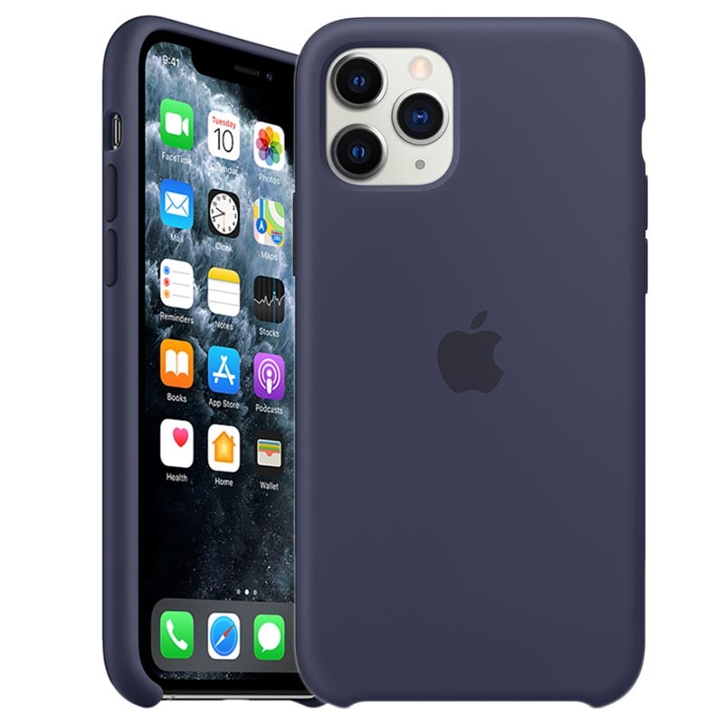 Capa em Silicone Apple para iPhone 11 Pro MWYJ2ZM/A Azul