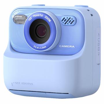 Câmara digital de impressão instantânea para crianças P79 - Lente dupla, 1080P, 32GB