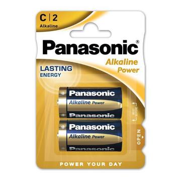 Pilhas alcalinas Panasonic Power LR14/C - 2 unidades