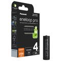 Pilhas AA recarregáveis Panasonic Eneloop Pro BK-3HCDE/4BE 2500mAh - 4 unidades.