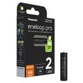 Pilhas AAA recarregáveis Panasonic Eneloop Pro BK-4HCDE/2BE 930mAh - 2 unidades.