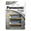 Pilhas alcalinas Panasonic Everyday Power LR14/C - 2 unidades