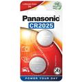 Bateria Panasonic Mini CR2025 3V - 2 unidades