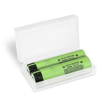 Bateria recarregável de iões de lítio Panasonic NCR-18650B 18650 - 3400mAh - 2 unidades