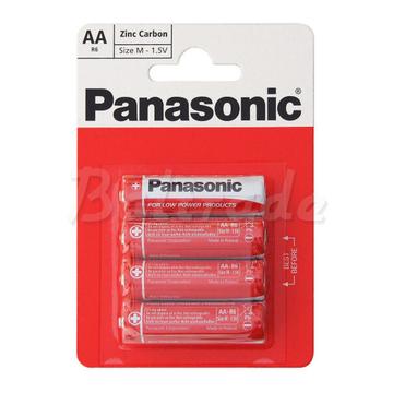 Pilhas AA de carbono-zinco Panasonic R6RZ/4BP - 4 unidades