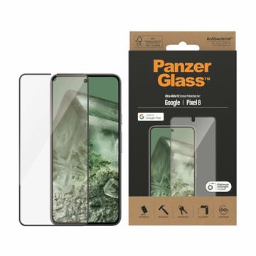 Protetor de Ecrã PanzerGlass Ultra-Wide Fit para Google Pixel 8 - Borda Preta